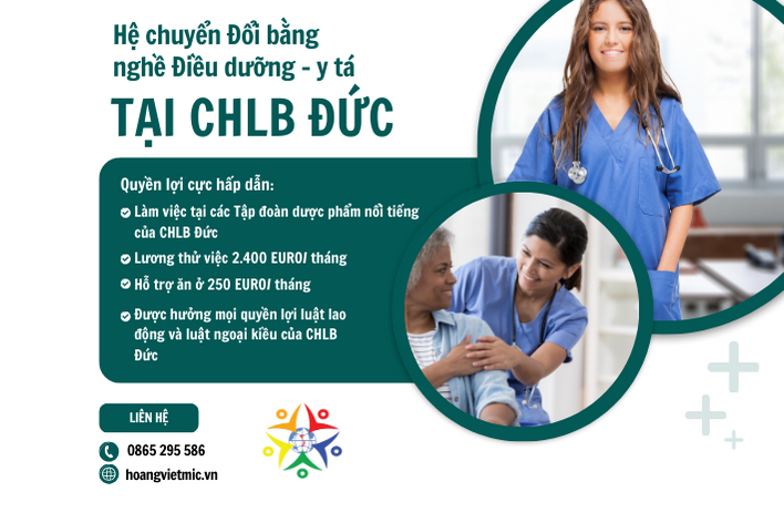 Chương trình chuyển đổi bằng Điều Dưỡng - Y Tá tại CHLB Đức