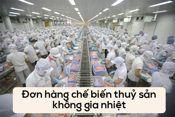 TUYỂN TTS NGÀNH CHẾ BIẾN TP THỦY SẢN KHÔNG GIA NHIỆT