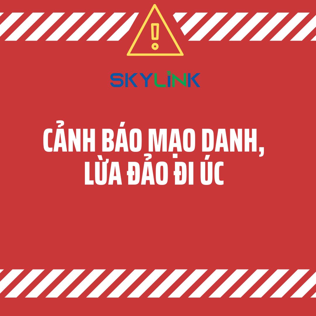 CẢNH BÁO MẠO DANH, LỪA ĐẢO ĐI ÚC