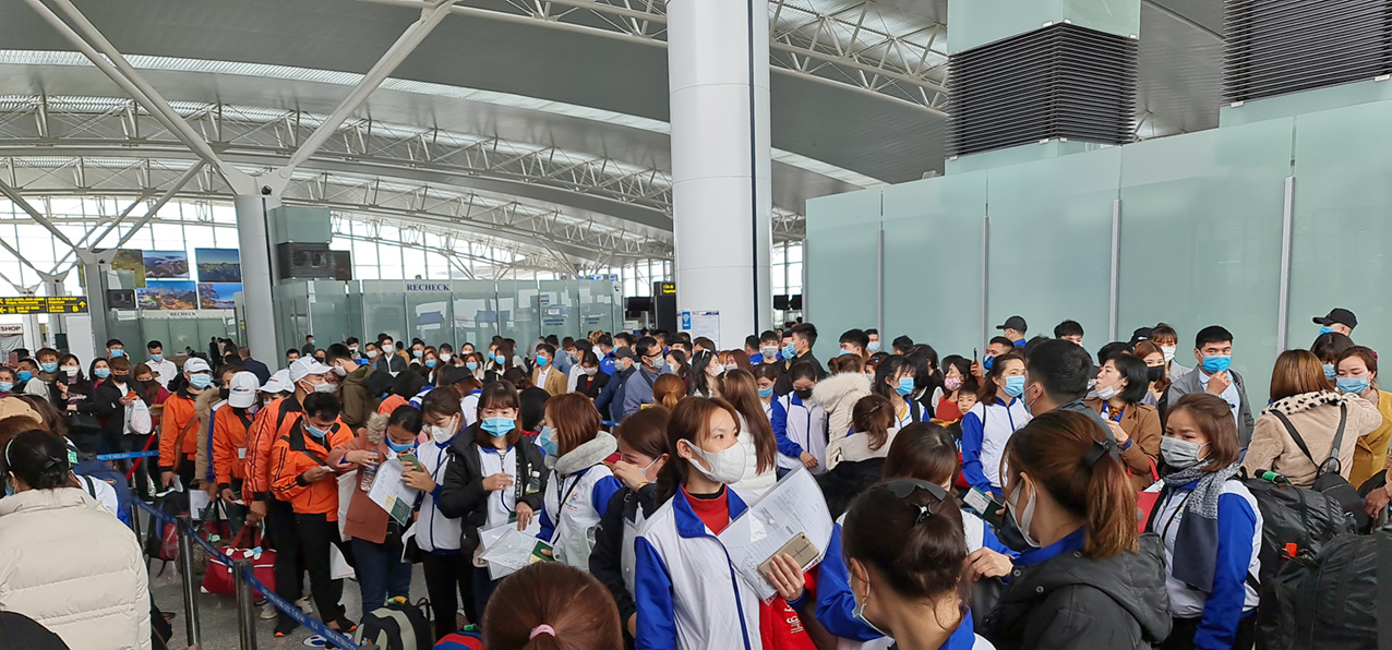 Chúc mừng đoàn bay đến Đài Loan ngày 17/3/2021