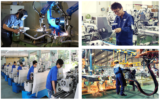 Xuất khẩu lao động Nhật Bản ngành cơ khí?